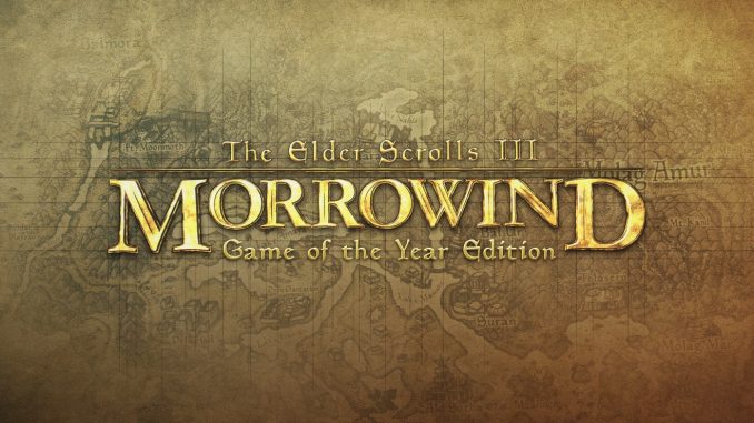 The Elder Scrolls 3 Morrowind v1.6.0.1820