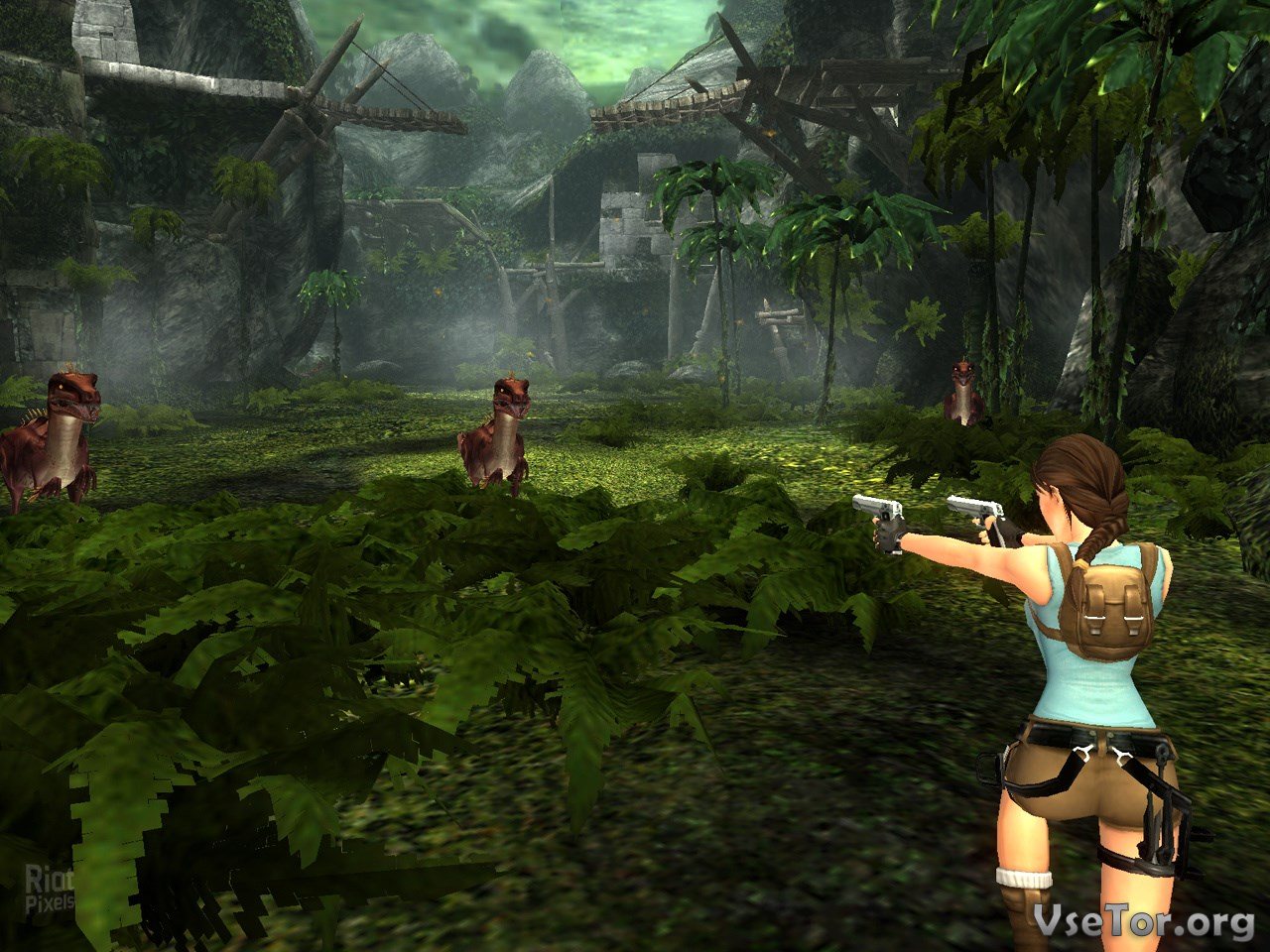 Играх у нее больше. Tomb Raider Anniversary 2.