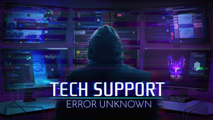 Tech Support: Error Unknown v1.018