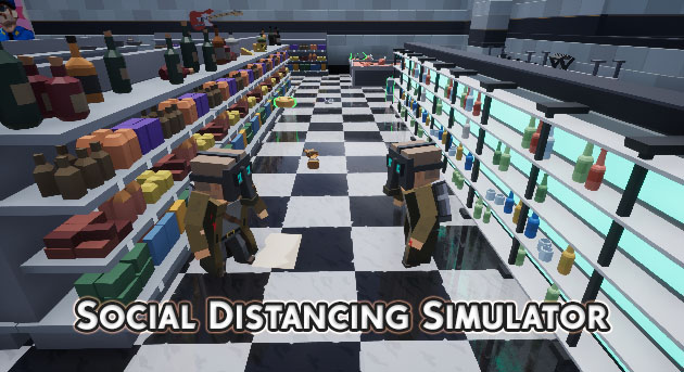 Social Distancing Simulator